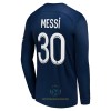 Maglia da Calcio a Maniche Lunghe Paris Saint Germain Messi 30 Casa 2022-23 per Uomo